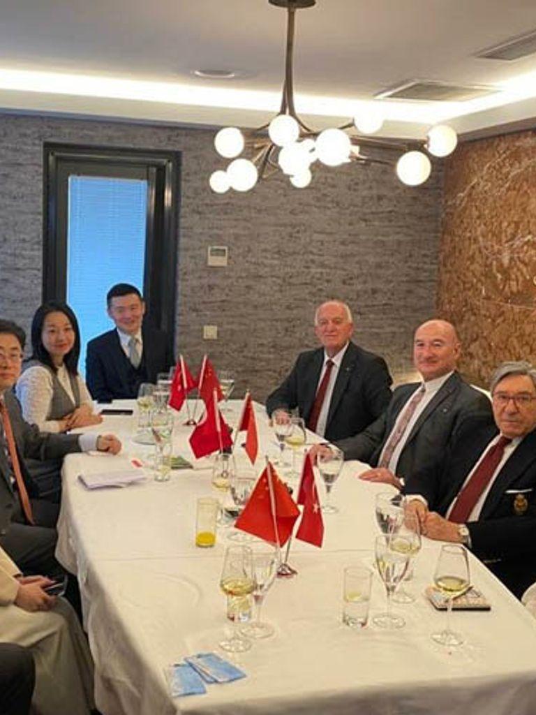 The Chinese People’s Association for Friendship with Foreign Countries (CPAFFC) and Chinese Embassy Delegation Meeting and Lunch