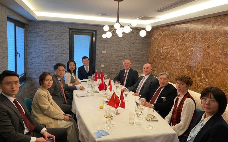 Çin Yabancı Ülkelerle Dostluk Derneği (CPAFFC) ve Çin Halk Cumhuriyeti Ankara Büyükelçiliği ile Toplantı