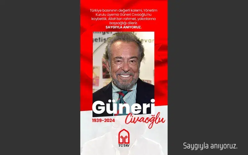 Güneri Civaoğlu'nu kaybettik.