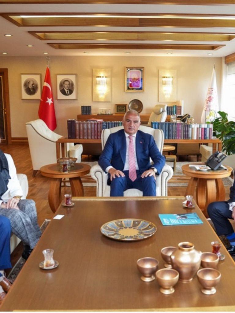 TÜTAV’dan Kültür ve Turizm Bakanı Ziyareti